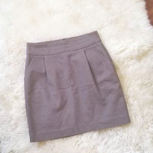 Trina Turk Taupe Casual Skirt